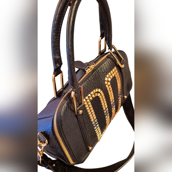 Daks London Studded Leather Shoulder Bag - Picture 7 of 10